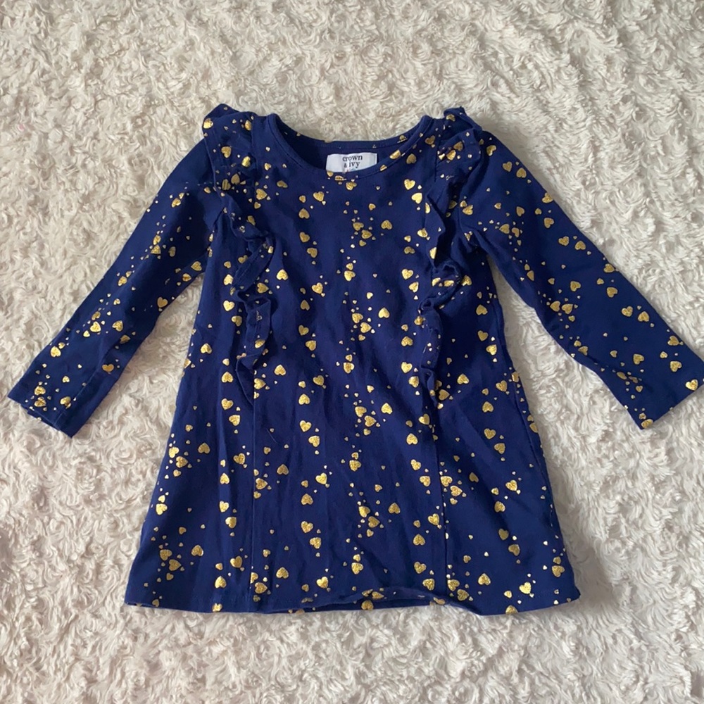 Toddler Girls Crown and Ivy dress